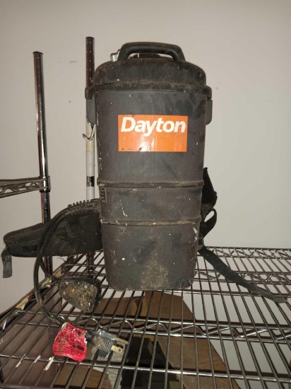 Dayton backpack vacuum