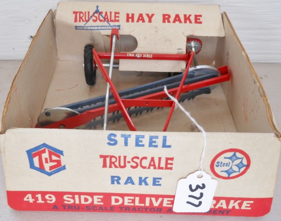 Carter Tru-Scale 419 hay rake