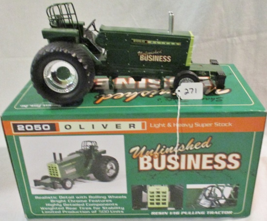"Unfinished Business" pulling tractor