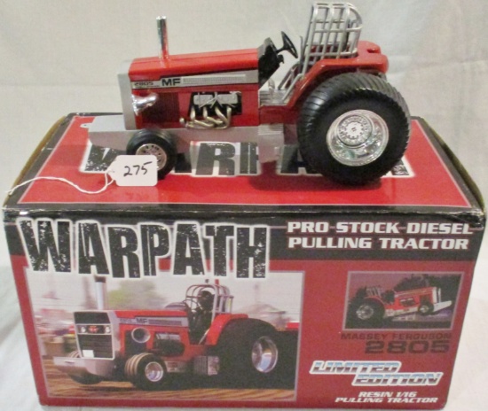 "Warpath" pulling tractor