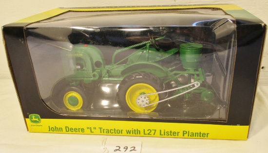 JD L with Lister planter
