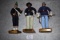 3 Miniature Union Figures