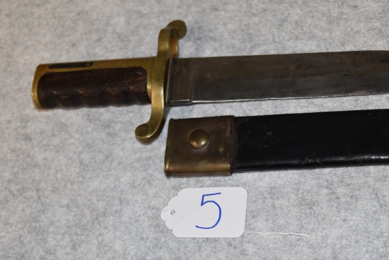 Dahlgren bayonet for Whitneyville Plymouth Rifle