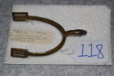 Single enlisted man's cavalry spur