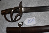 M1840 Cavalry Saber and scabbard