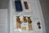 grouping of Veteran’s memorabilia of Calvin A. Blanchard