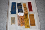 8 G.A.R. Ribbons & 1 W.R.C. Ribbon