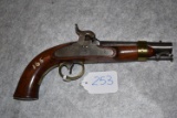 Model 1843 U.S. Navy box lock pistol