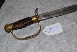 Confederate officer's sword