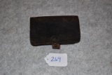 Cavalry pistol cartridge box