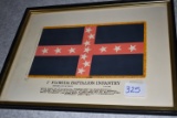 2 Prints of Florida Regiment Flags