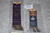 1 U.C.V. Ribbon & 1 G.A.R Ribbon