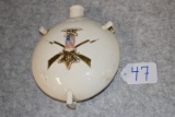 Ceramic G.A.R. souvenir canteen