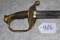 M1850 Foot Officer's sword and scabbard