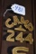 Wooden flag case of Camp 244, Sons of Union Veterans