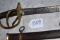 M1840 Officers cavalry saber and scabbard