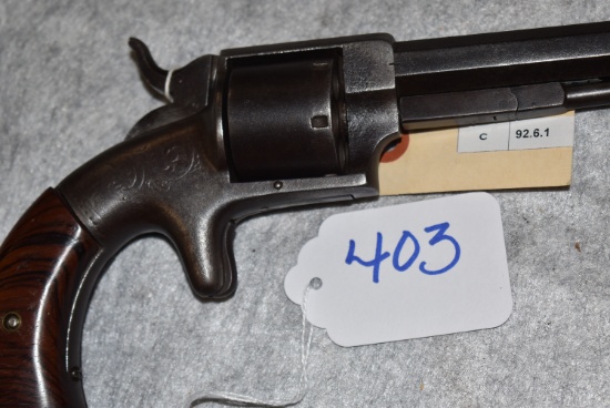 Bacon .38 caliber "Navy" revolver, 1st Model