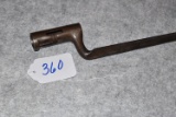 M1816 Bayonet for .69 caliber smoothbore musket