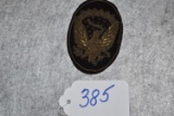 M1858 Officer's hat eagle badge