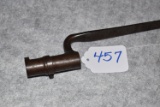 M1855 .58 caliber socket bayonet