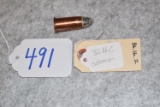 .52 caliber Spencer cartridge