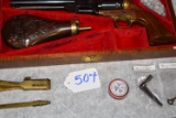 Reproduction Griswold & Gunnison .36 caliber revolver in box case