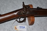 M1863 Type I S. Norris & W.T. Clement for Massachusetts contract.  .58 caliber rifle musket