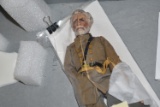 Robert E. Lee doll with metal head and stuffed body. (Horse is included)