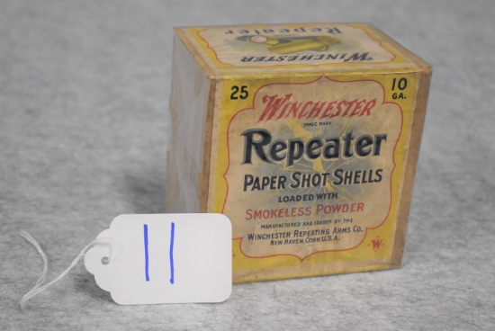 Winchester – 10ga. Repeater Paper Shot Shell 2pc. BOA, Load #83, 8-Shot – Factory Sealed