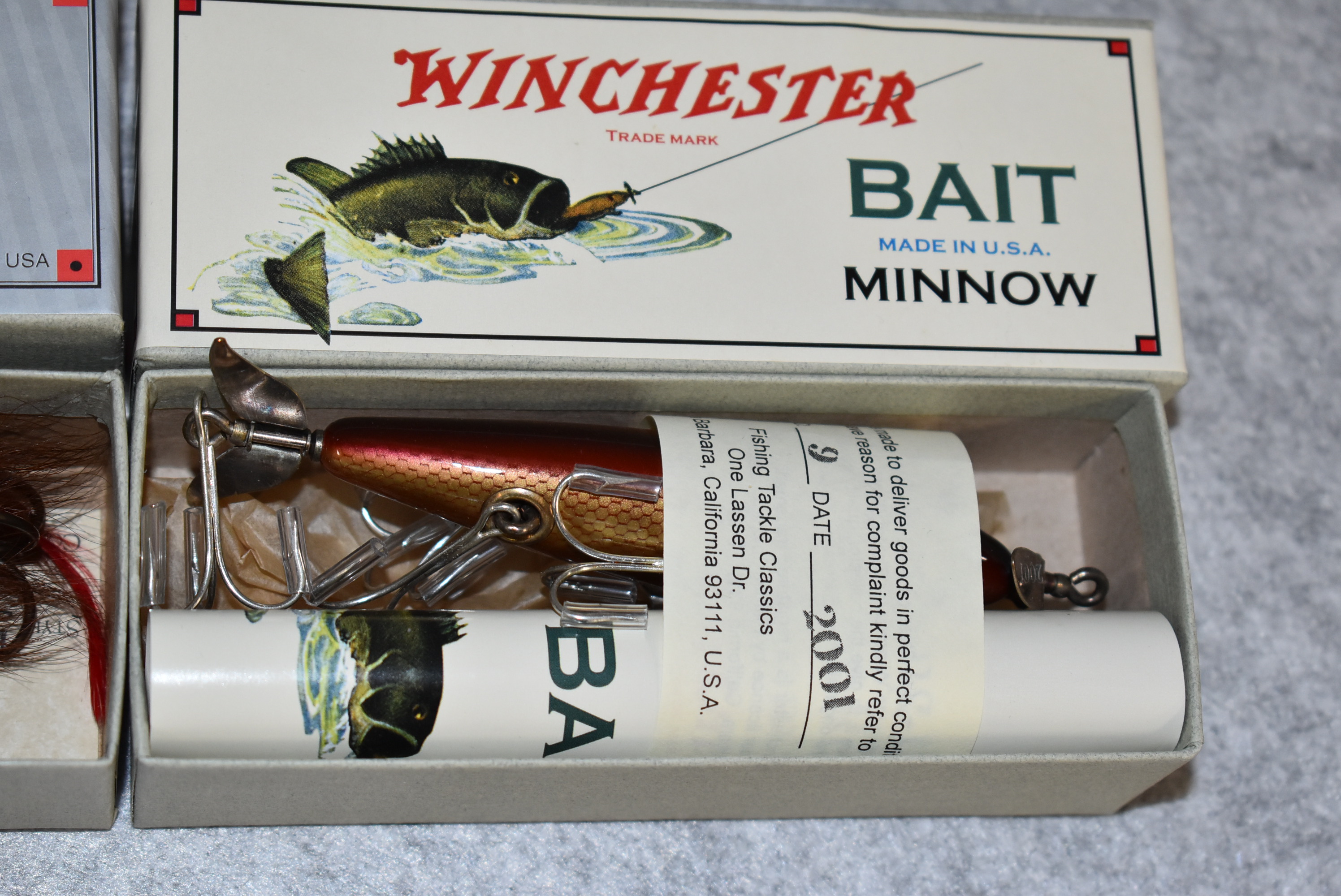 Winchester Pair of 2 Reproduction Fishing Lures –