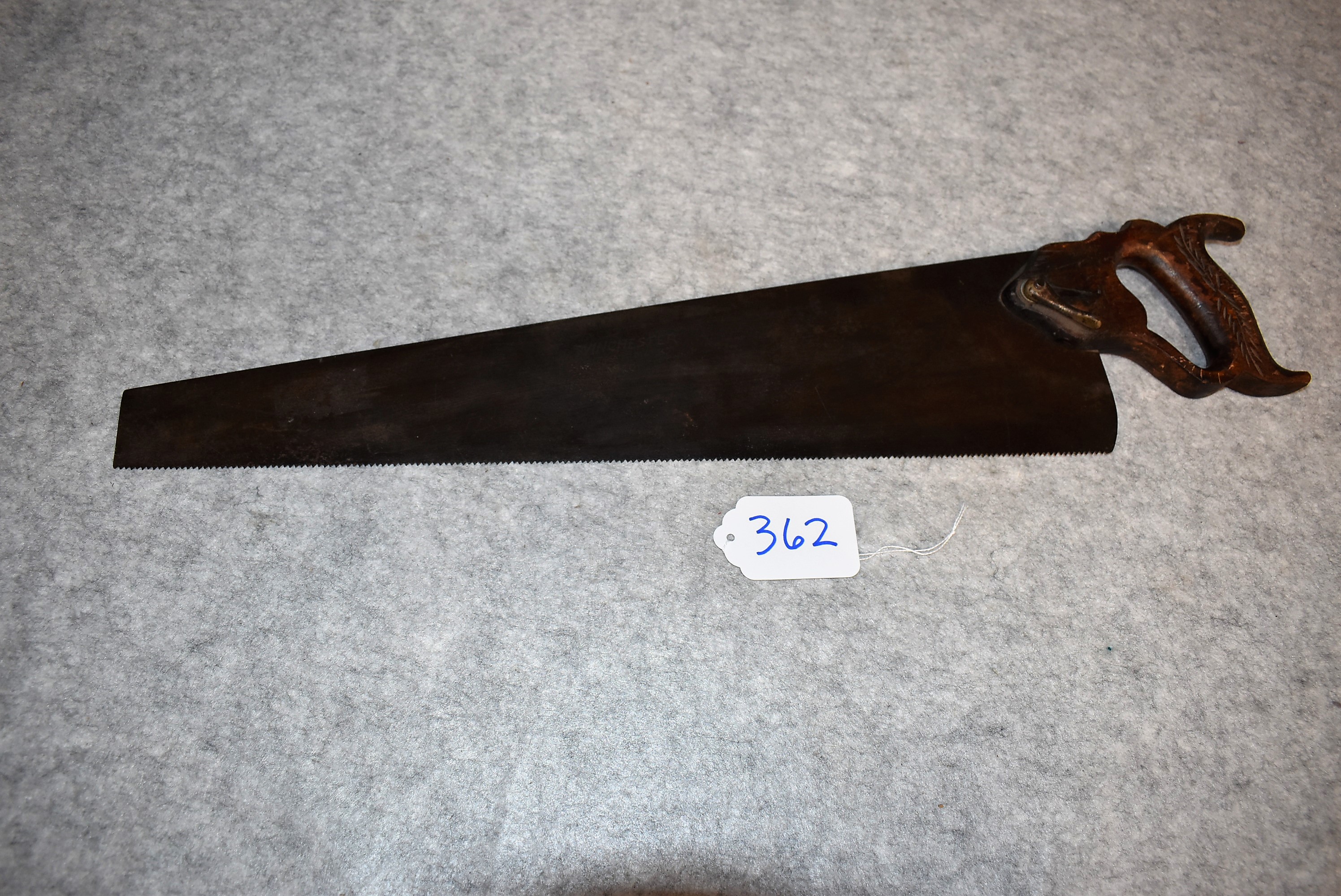 Winchester No. W201 Saw This Saw was Part of Proxibid