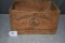 Robin Hood Ammunition Co. 15” Long x 9 ½” Wide x 9” Tall Wooden Box for 500 R.H.A. Co. 12ga. Loaded