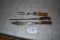 Winchester – 3pc. Carving Set w/Bone Handles – Includes Carving Knife, Meat Fork & Steel