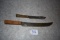 Pair of Winchester Butcher Knives – 1st is No. 1104 – 11 ½” Overall Length – 2nd is Large Butcher Kn