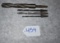 Grouping of 4 Winchester Drill Bits – Nos. 24 & 9, 9/32” & 3/16” – All Have Very Good Markings