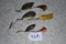 Grouping of 3 Winchester Fishing Lures – 1st is No. 9476 Dominion Spinner – 2nd is No. 9491 Muskellu