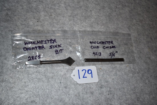 Winchester – No. 4513 5/16” Cold Chisel & No. 2855 Counter Sink Bit