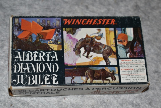 Winchester – “Alberta Diamond Jubilee” Commemorative Box of 38-55 Cal. Ammo