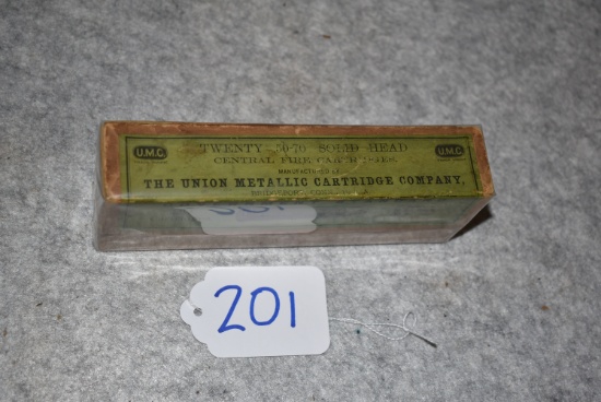 The Union Metallic Cartridge Company – .50-70 Government Standard Solid Head Cartridges 14ct Factory