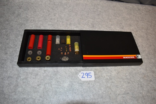 Winchester – 12ga. Shot Shell Component Display in Slide Out Tray Case