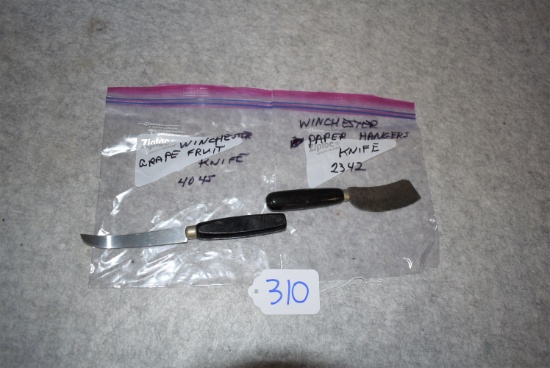 Winchester – No. 2342 Paper Hangers Knife & Winchester NO. 4045 Grapefruit Knife