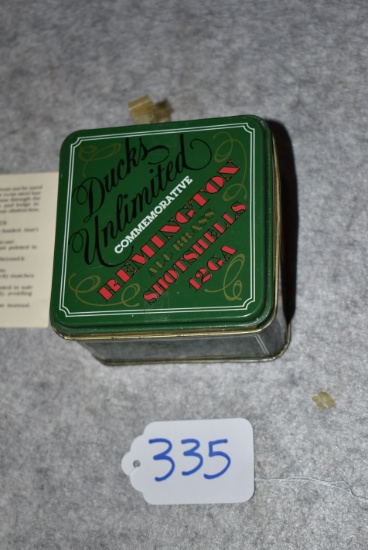 Remington – Ducks Unlimited Commemorative Tin – Containing 25 12ga. All Brass Shells