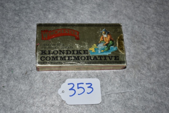 Winchester – Klondike Commemorative 20ct. Box of 30-30 Cal. 170 Grain Silvertip Cartridges – w/Prosp