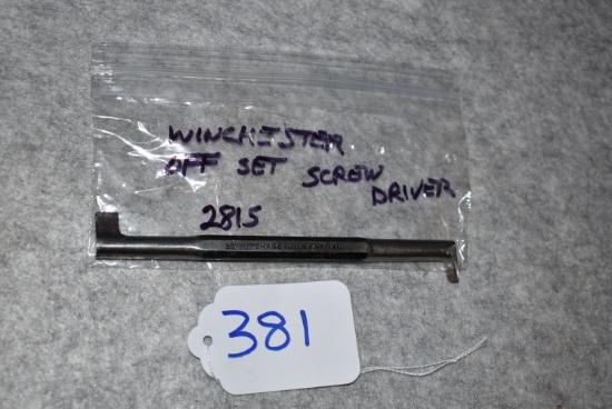 Winchester – No. 2815 Metal 6” Offset Screwdriver