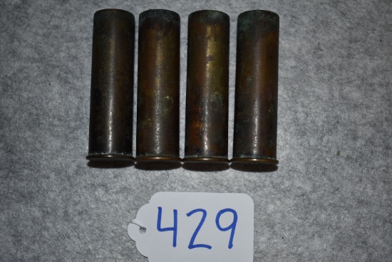 Winchester – Lot of Four 8ga. Brass Shells