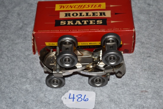 Winchester – No. 30 Junior Roller Skates w/Box – Skates Are in Unused Condition, Laces, Key & Toe St