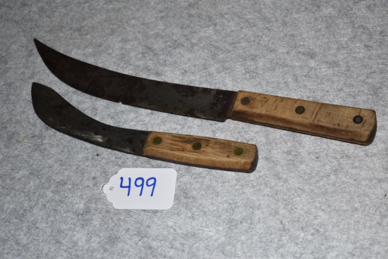 Pair of Winchester Knives – 1st is 10” Skinning Knife – 2nd is No. 1067 15 ¼” Steak Knife