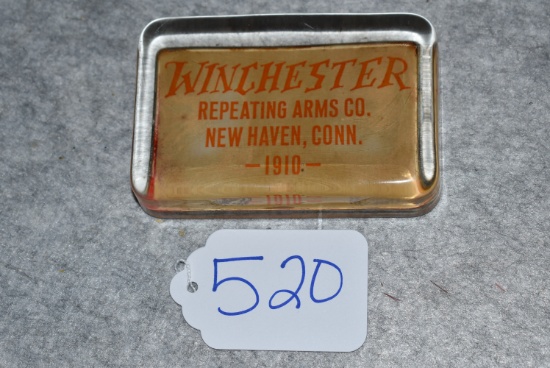 Winchester Repeating Arms Co. – “1910” 4 ¼” x 2 ¾” Paperweight