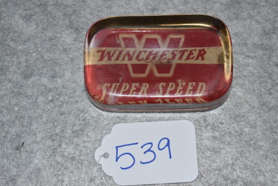 Winchester – Super Speed 2 ½” x 4” Glass Paperweight
