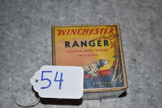 Winchester – Ranger/Staynless 16ga. Buckshot – 18 Pellets – No. 1 – Full Box – Features Pointing Dog